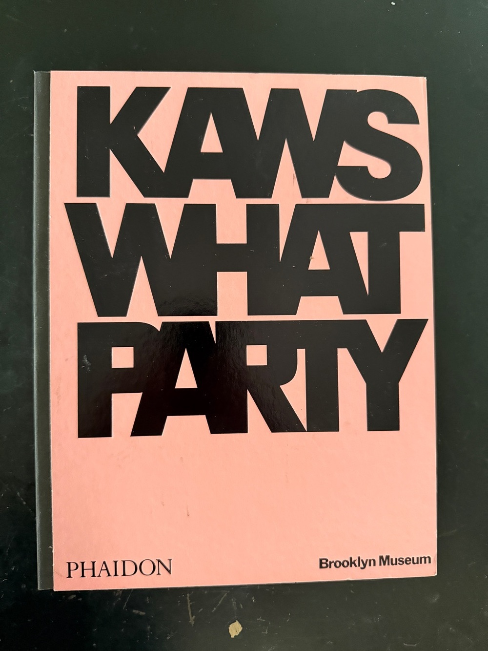 Phaidon Pink 'Kaws What Party' Book